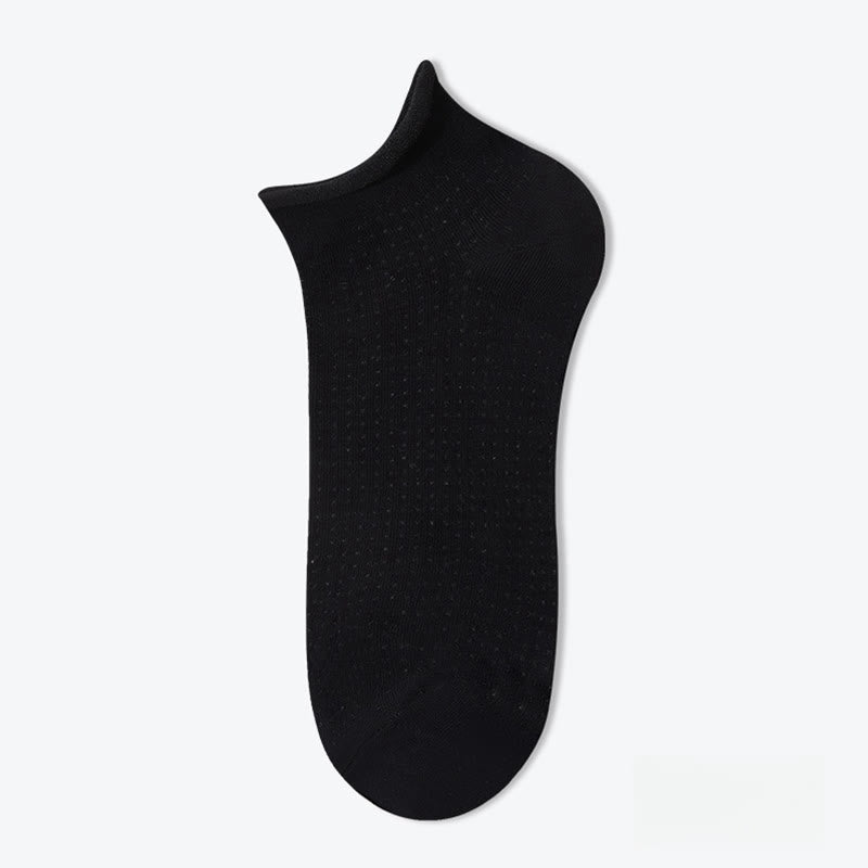 Elasticity Mesh Soft Cotton Ankle Socks(10 Pairs)