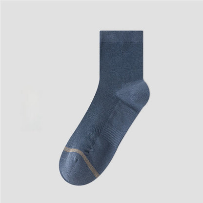 Plus Size Business Style Quarter Socks(5 Pairs)