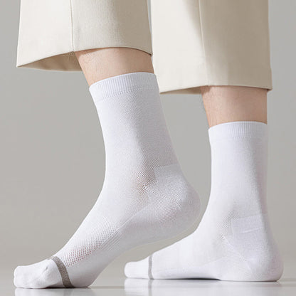 Plus Size Business Style Quarter Socks(5 Pairs)