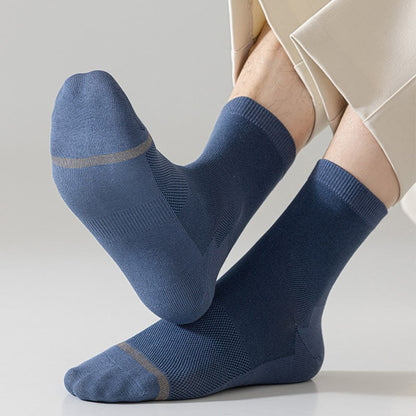 Plus Size Business Style Quarter Socks(5 Pairs)