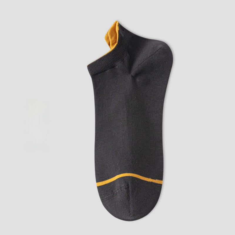 Plus Size Antimicrobial Ankle Socks(5 Pairs)