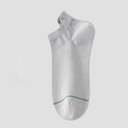 Plus Size Antimicrobial Ankle Socks(5 Pairs)
