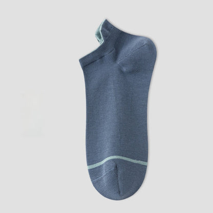 Plus Size Antimicrobial Ankle Socks(5 Pairs)