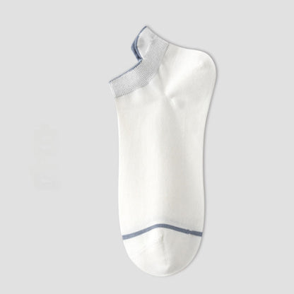 Plus Size Antimicrobial Ankle Socks(5 Pairs)