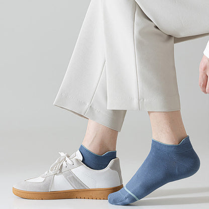 Plus Size Antimicrobial Ankle Socks(5 Pairs)