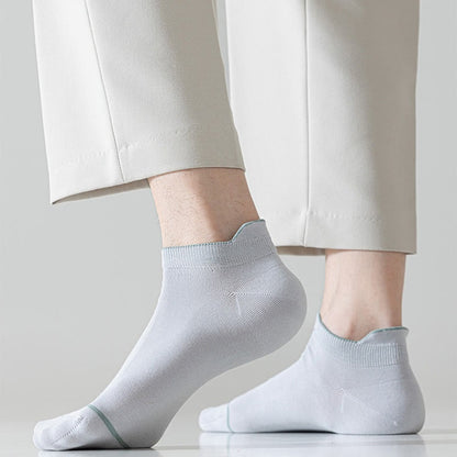 Plus Size Antimicrobial Ankle Socks(5 Pairs)