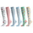 Plusock Cute Cat Bird Flowers Compression Socks(6 Pairs)