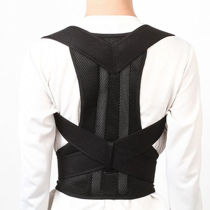 Plusock Posture Correction Belt Back Shoulder Brace(2 Packs) - Black - 3XL - image 5