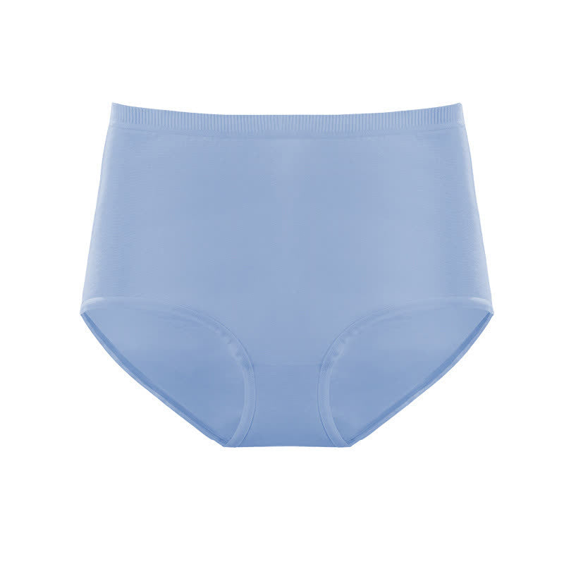 High Waist Seamless Breathable Cotton Brief(3 Packs)