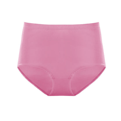 High Waist Seamless Breathable Cotton Brief(3 Packs)
