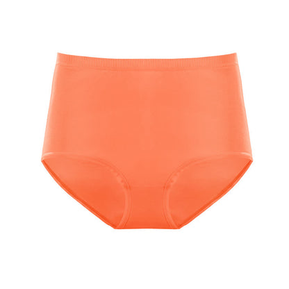 High Waist Seamless Breathable Cotton Brief(3 Packs)