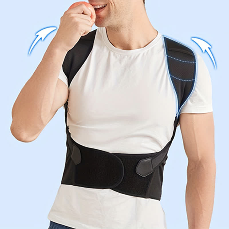 Plusock Adjustable Posture Corrector Shoulder Brace - image 3