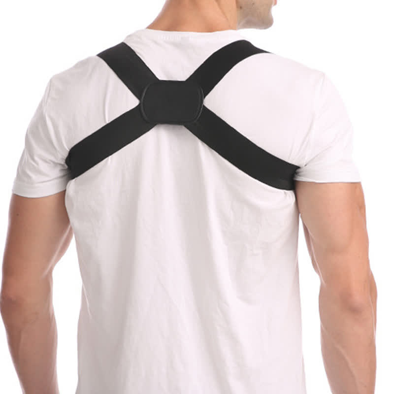 Plusock Invisible Posture Corrector Shoulder Brace(3 Packs) - Black - L - image 10