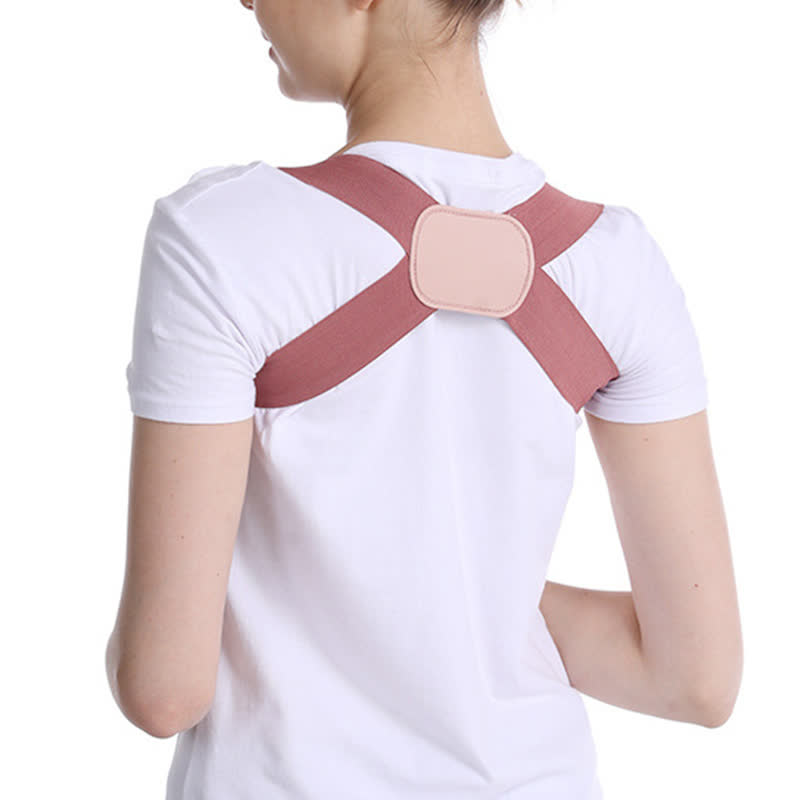 Plusock Invisible Posture Corrector Shoulder Brace(3 Packs) - Pink - L - image 0