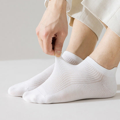 Plus Size Lightweight Breathable Ankle Socks(5 Pairs)