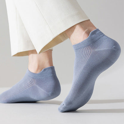 Plus Size Lightweight Breathable Ankle Socks(5 Pairs)