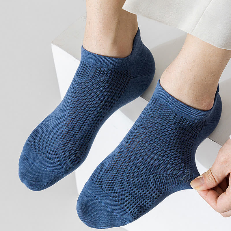 Plus Size Lightweight Breathable Ankle Socks(5 Pairs)