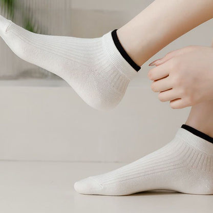 Versatile Simple Ankle Socks(12 Pairs)