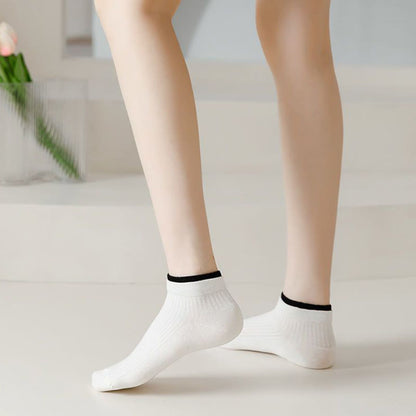 Versatile Simple Ankle Socks(12 Pairs)