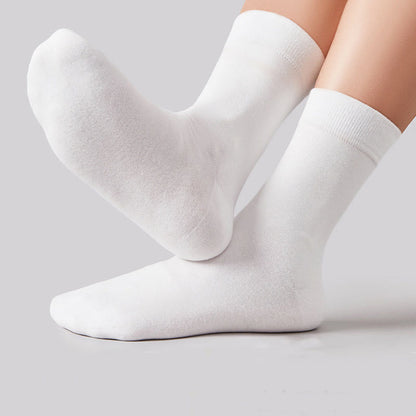 Plus Size Stylish Cotton Quarter Socks(5 Pairs)