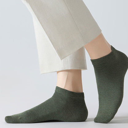 Plus Size Seamless Process Ankle Socks(8 Pairs)