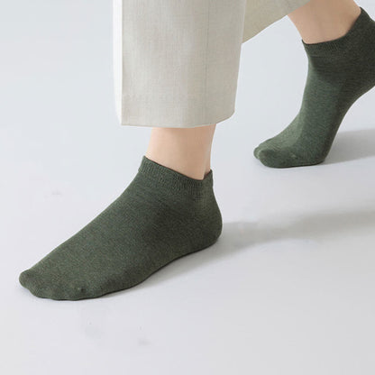 Plus Size Seamless Process Ankle Socks(8 Pairs)