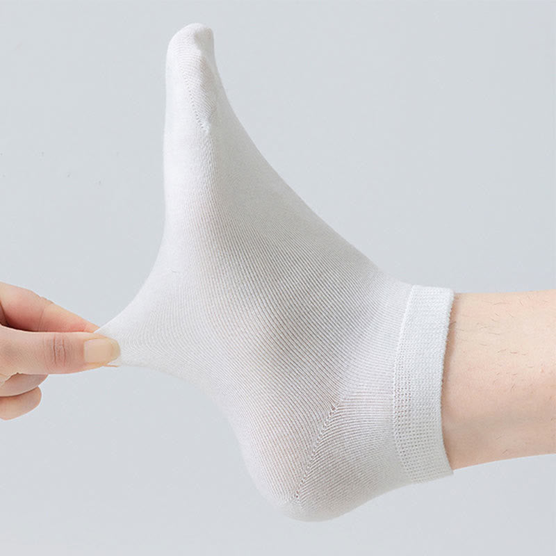 Plus Size Seamless Process Ankle Socks(8 Pairs)