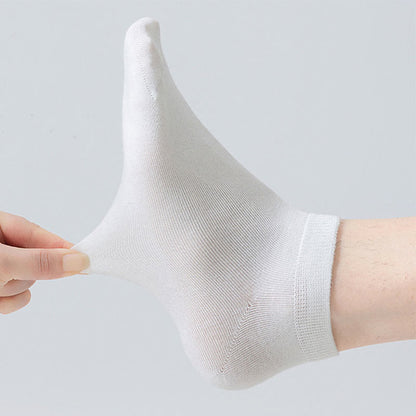 Plus Size Seamless Process Ankle Socks(8 Pairs)