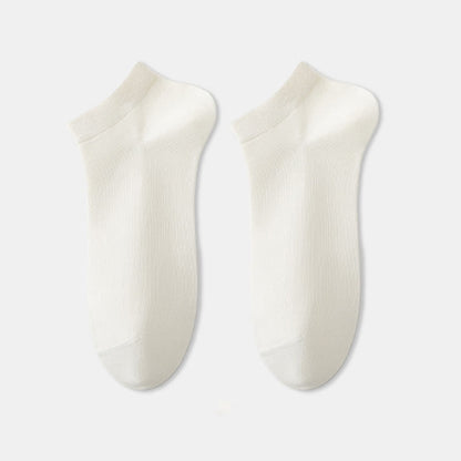 Plus Size Seamless Process Ankle Socks(8 Pairs)