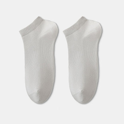 Plus Size Seamless Process Ankle Socks(8 Pairs)