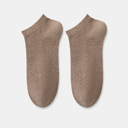 Plus Size Seamless Process Ankle Socks(8 Pairs)