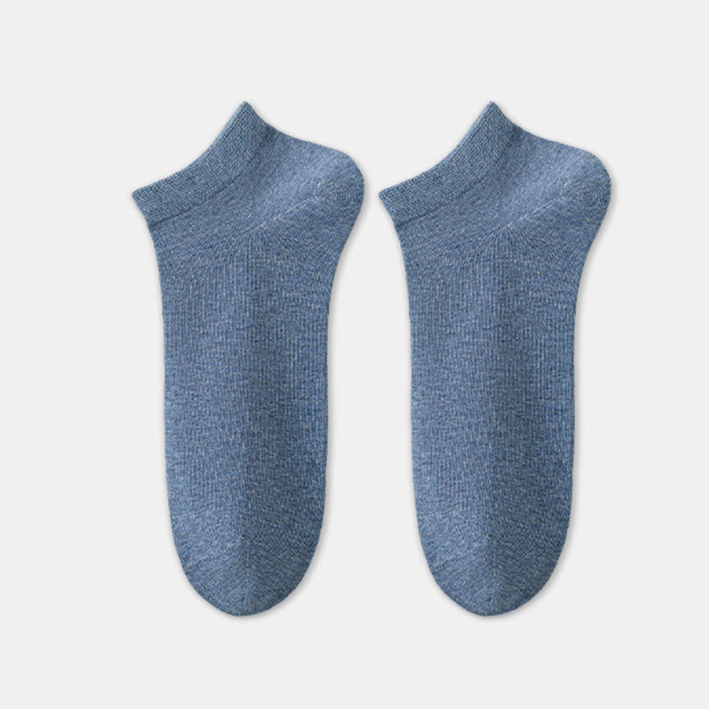 Plus Size Seamless Process Ankle Socks(8 Pairs)