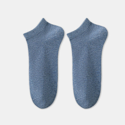 Plus Size Seamless Process Ankle Socks(8 Pairs)