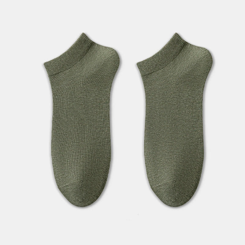 Plus Size Seamless Process Ankle Socks(8 Pairs)