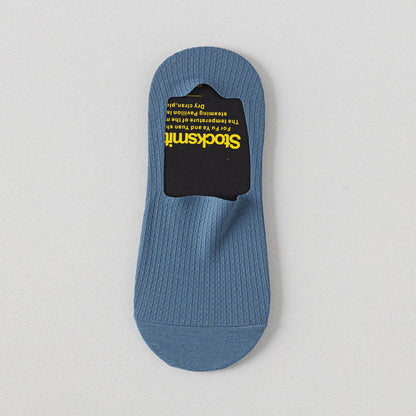 Plus Size Classic Waffle No Show Socks(6 Pairs)