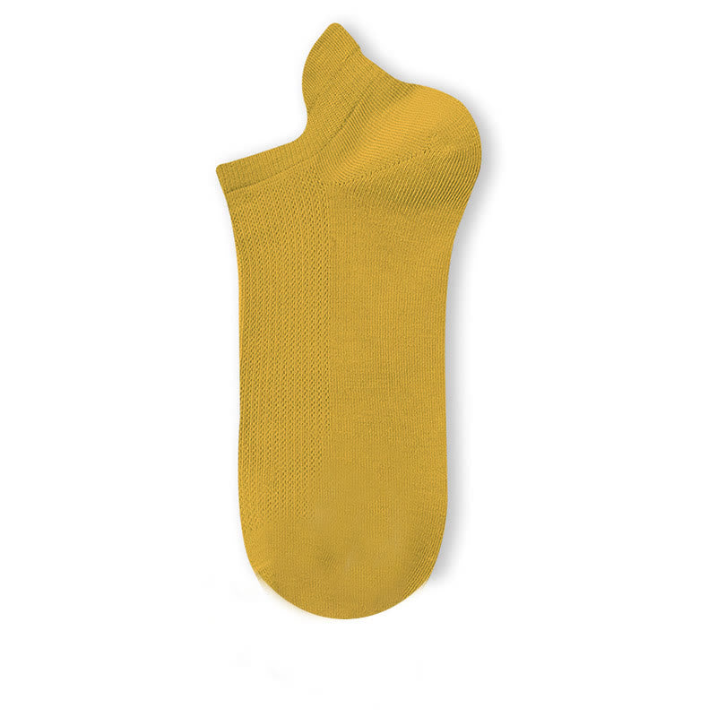 Plus Size Lightweight Breathable Ankle Socks(5 Pairs)