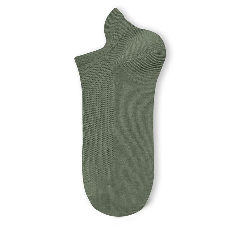 Plus Size Lightweight Breathable Ankle Socks(5 Pairs)