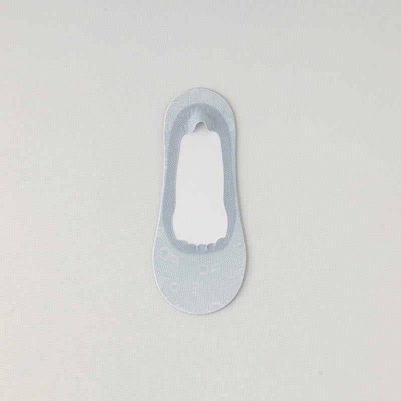 Letter Jacquard No Show Socks(9 Pairs)
