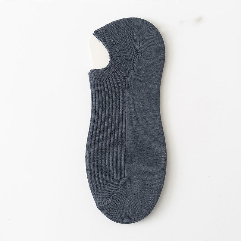 Plus Size Simple Color Ankle Socks(9 Pairs)