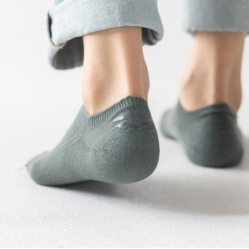 Plus Size Simple Color Ankle Socks(9 Pairs)