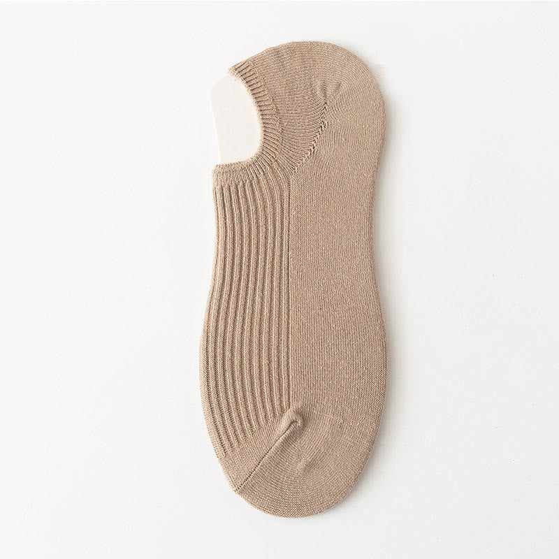 Plus Size Simple Color Ankle Socks(9 Pairs)