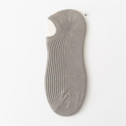 Plus Size Simple Color Ankle Socks(9 Pairs)