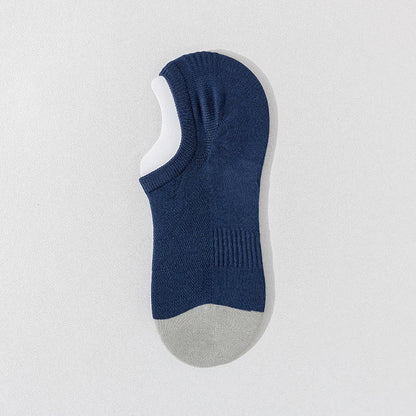 Plus Size Classic Color Matching Ankle Socks(6 Pairs)