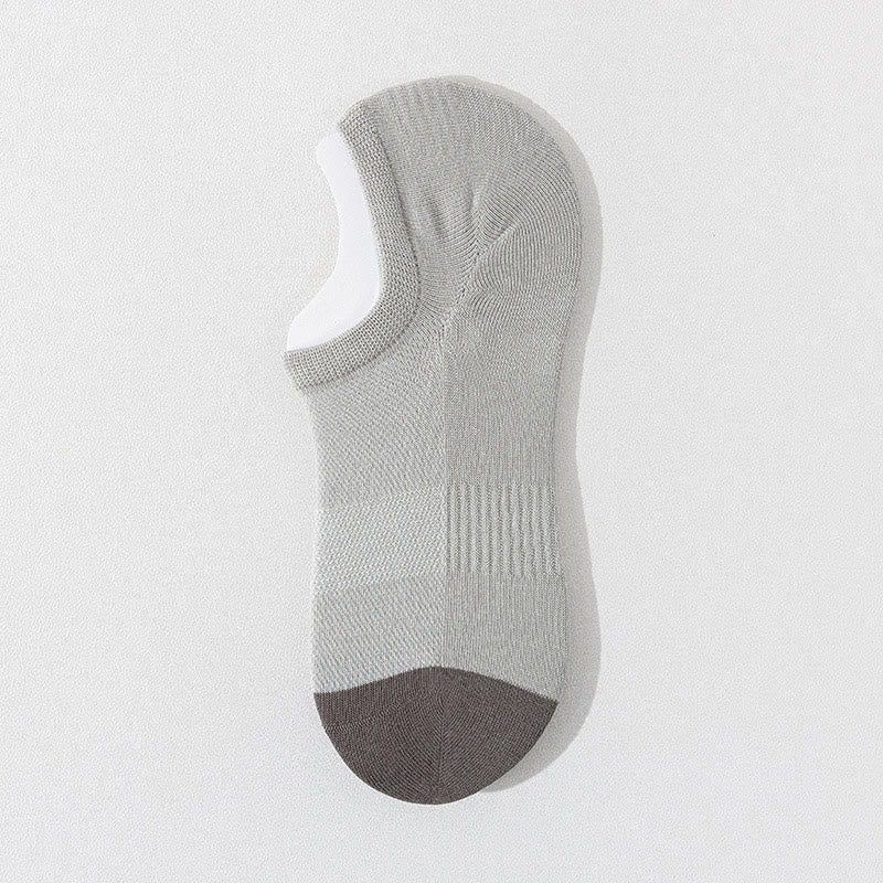 Plus Size Classic Color Matching Ankle Socks(6 Pairs)