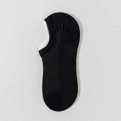 Plus Size Classic Color Matching Ankle Socks(6 Pairs)