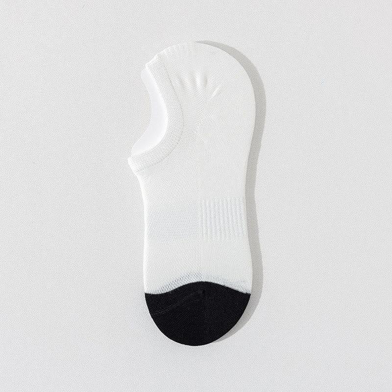 Plus Size Classic Color Matching Ankle Socks(6 Pairs)
