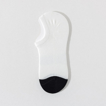 Plus Size Classic Color Matching Ankle Socks(6 Pairs)