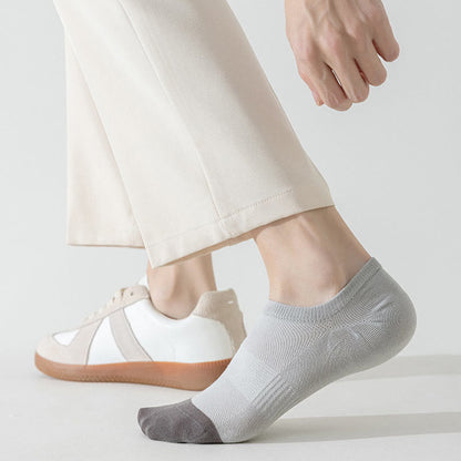 Plus Size Classic Color Matching Ankle Socks(6 Pairs)