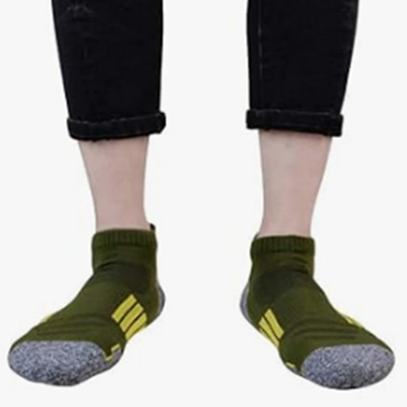 Plus Size Heel Tab Ankle Compression Socks(6 Pairs)