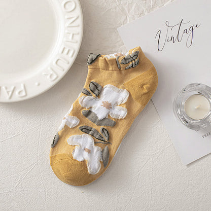 Forest Flowers Ankle Socks(8 Pairs)
